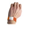 C-Line Products DuPont Tyvek Security Wristbands, Orange, 100PK 89102